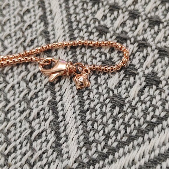 David Yurman 18k Gold Hole-Inlaid Purple Diamond Necklace - Picture 2 of 8